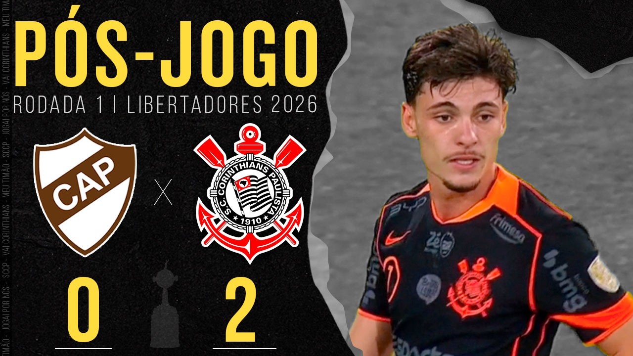 PÓS-JOGO 🔴 PLATENSE 0X2 CORINTHIANS | ZONA MISTA E COLETIVA | PRIMEIRA FASE | LIBERTADORES 2026
