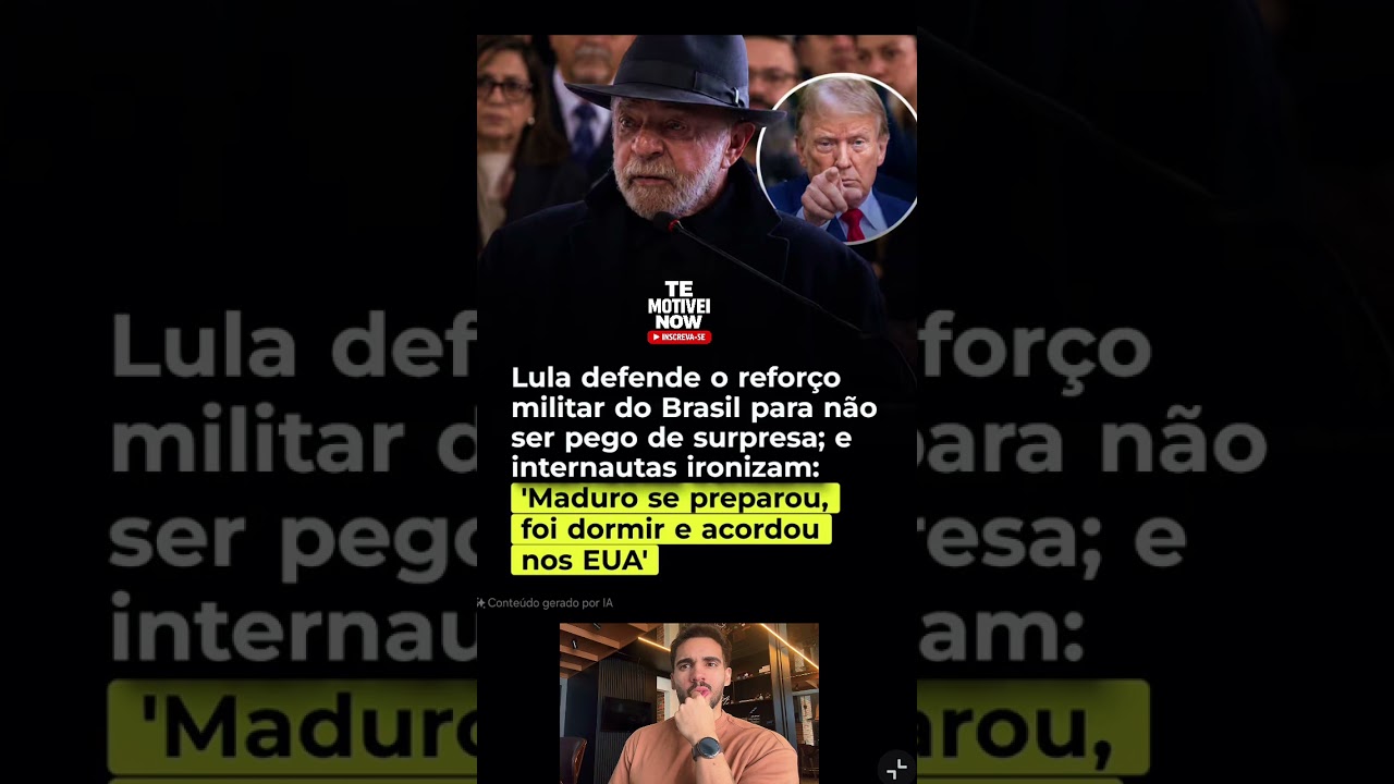 LULA ESTÁ COM MEDO DO QUE? #noticias #governo #politica