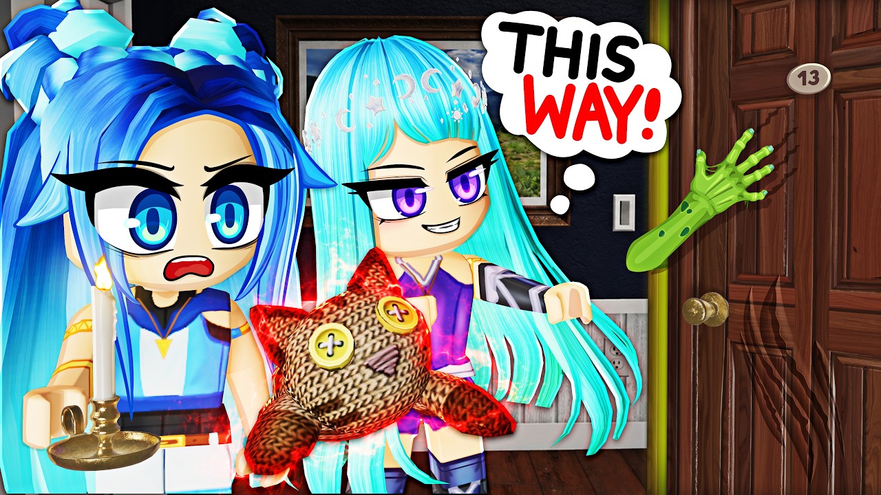We GHOST HUNT in Roblox Blair!