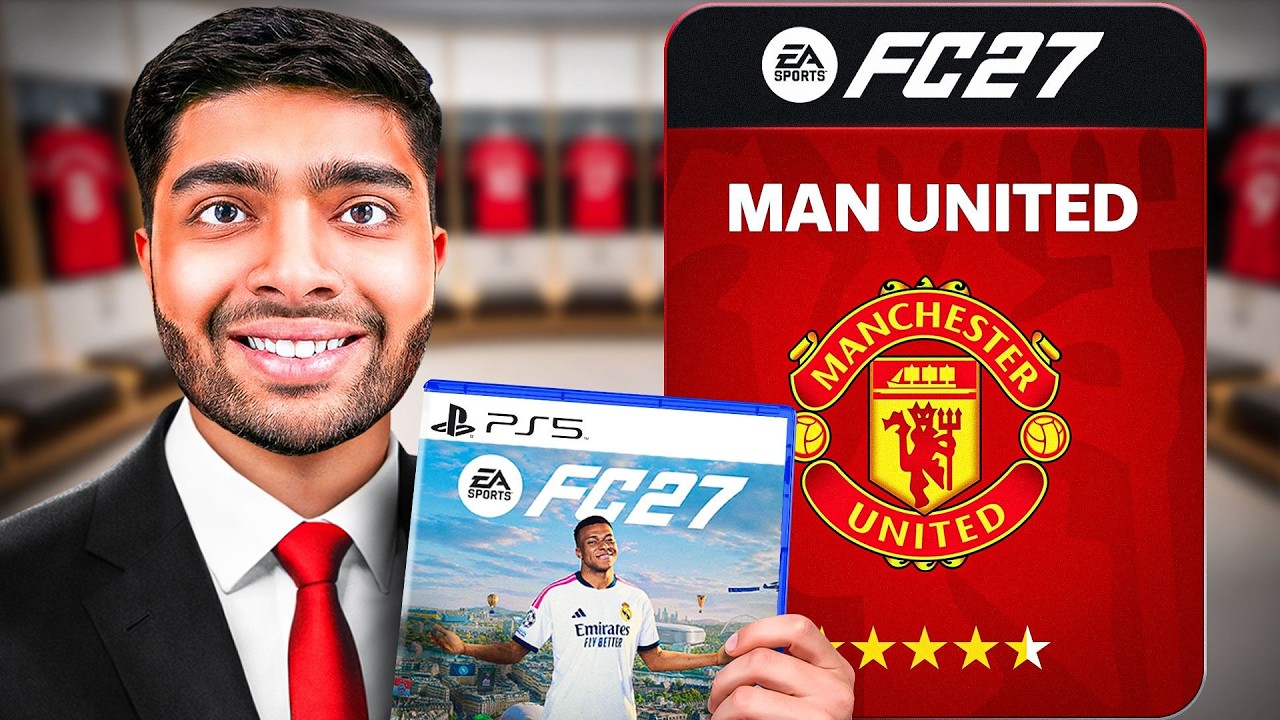 I Become the Man Utd Manager… in FC 27