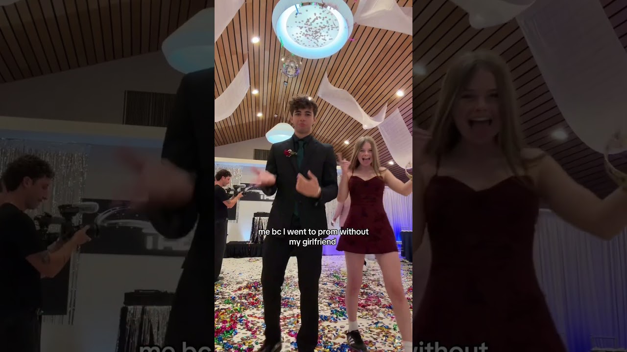 Prom without my GF😭 @salishmatter (full vid on @jordanmatter )