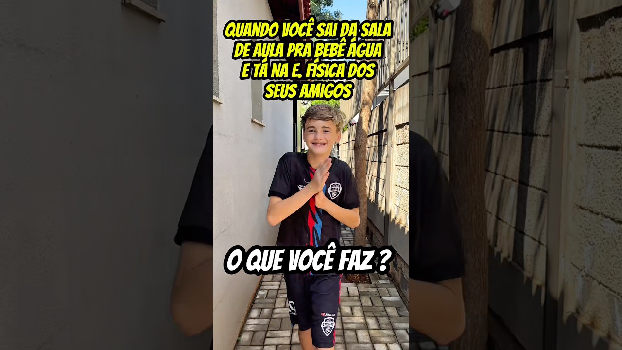 ⚽️ O QUE VOCÊ FARIA ? Comenta aí ⚽️ #shorts #viralfutebol #escola #junex #martins