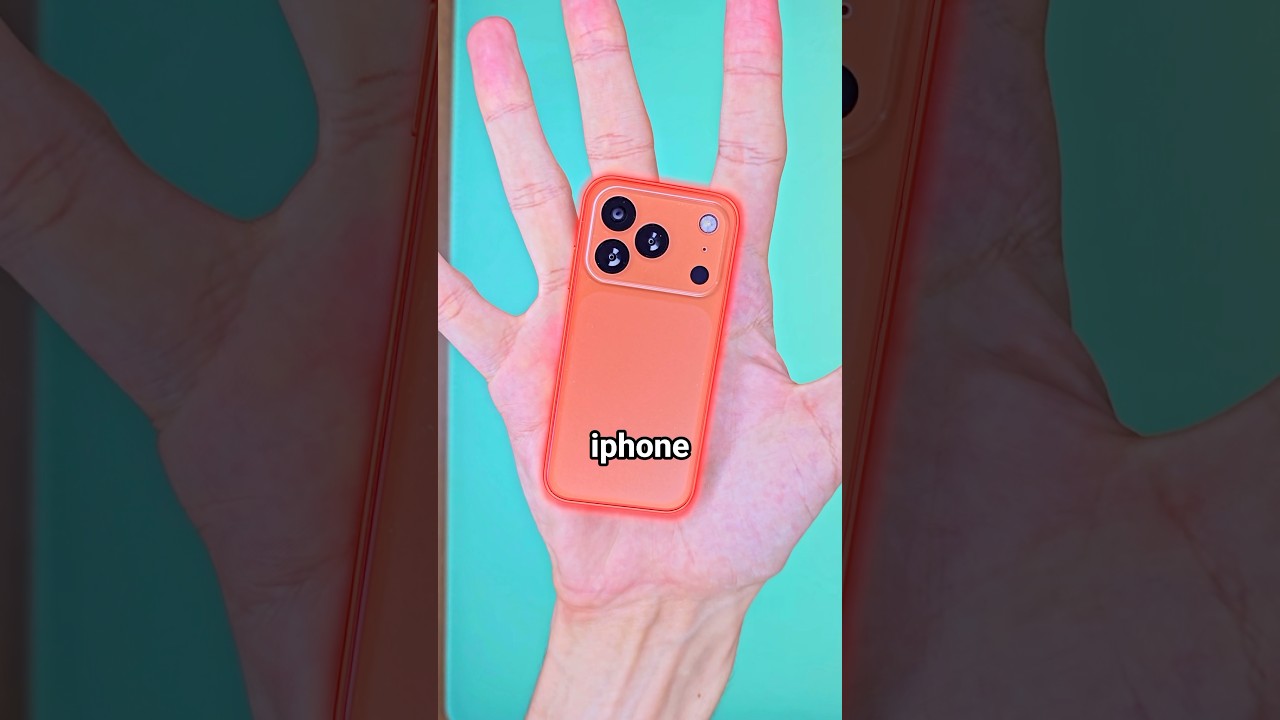 Comprei o Mini iPhone 17 da shopee!