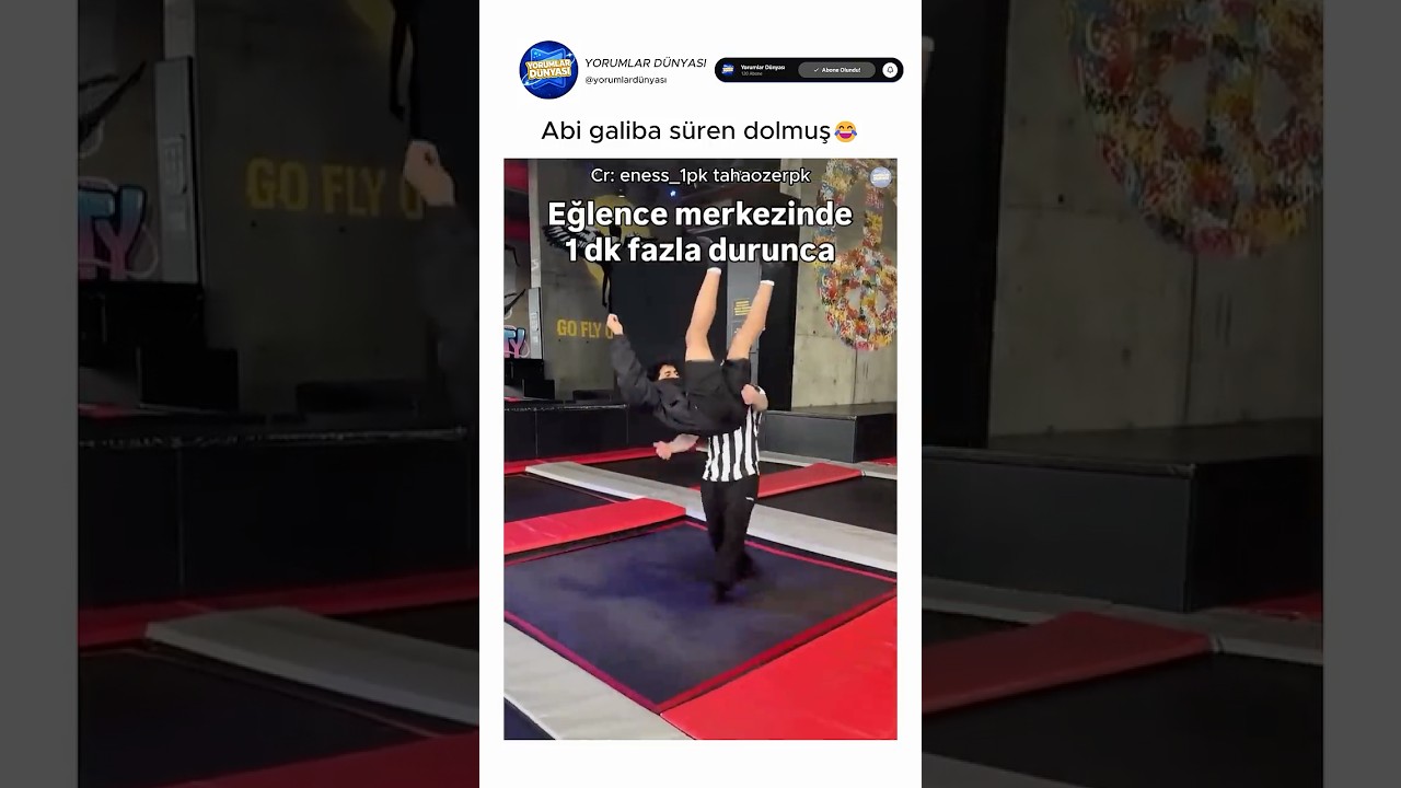 Abi bari yere inseydi😂