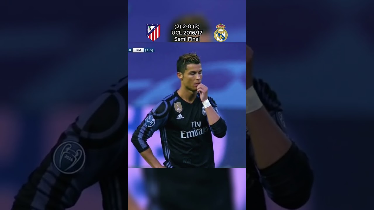 Atletico Madrid vs Real Madrid 🔥 UCL 2016/17