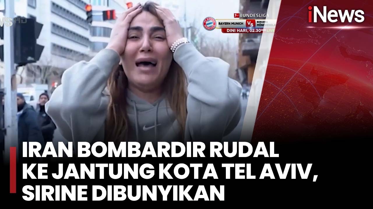 Iran Bombardir Rudal ke Jantung Kota Tel Aviv, Sirine Dibunyikan | iNews Sore 6/3