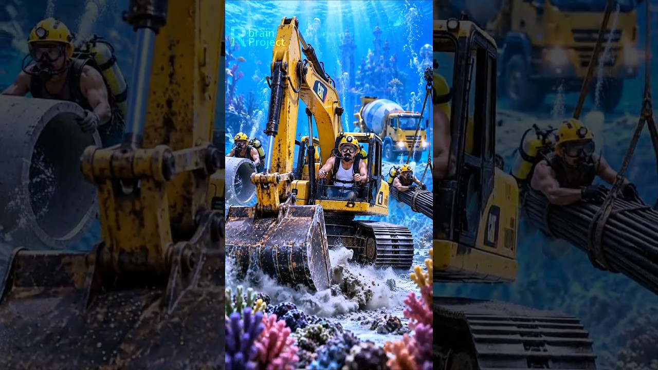 Bikin proyek RUMAH di dalam laut