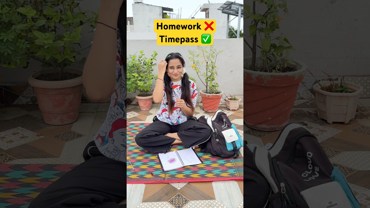 Hogya homework📘😂 | Sneha Choudhary | #shortvideo #comedy #explorenow #trending