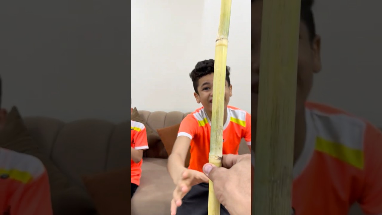 لما بابا يجبلي قصب😂