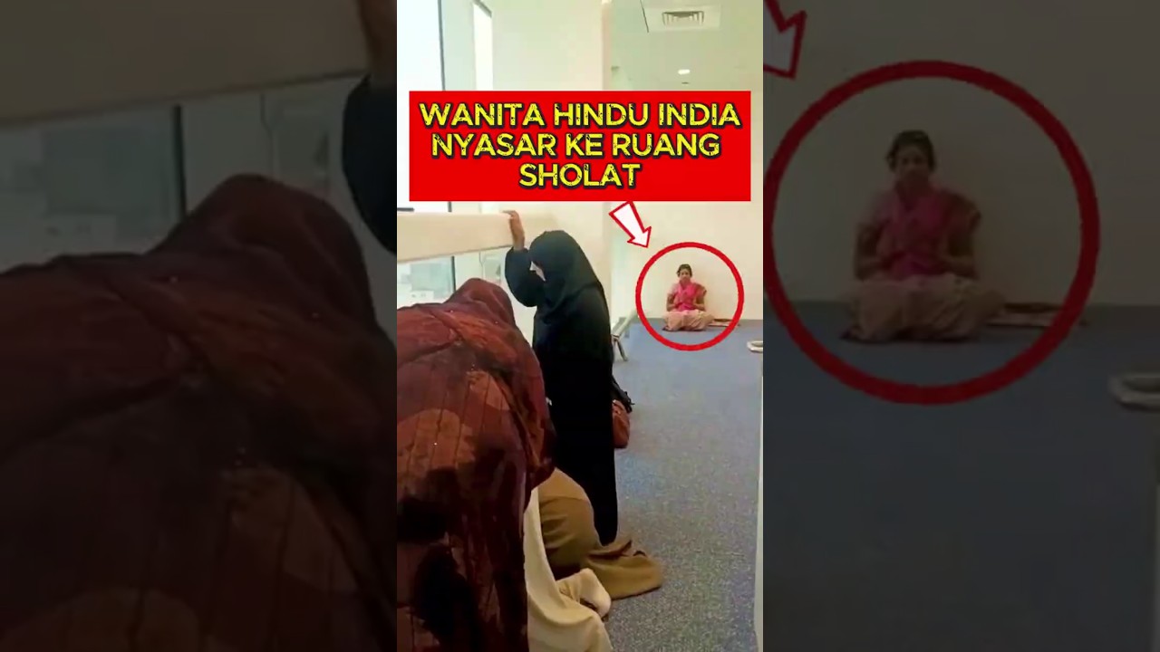 😧NYASAR KE TEMPAT SHOLAT