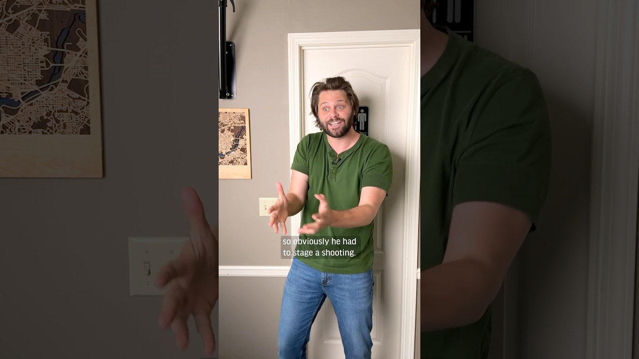 No evidence the attempted shooting was staged