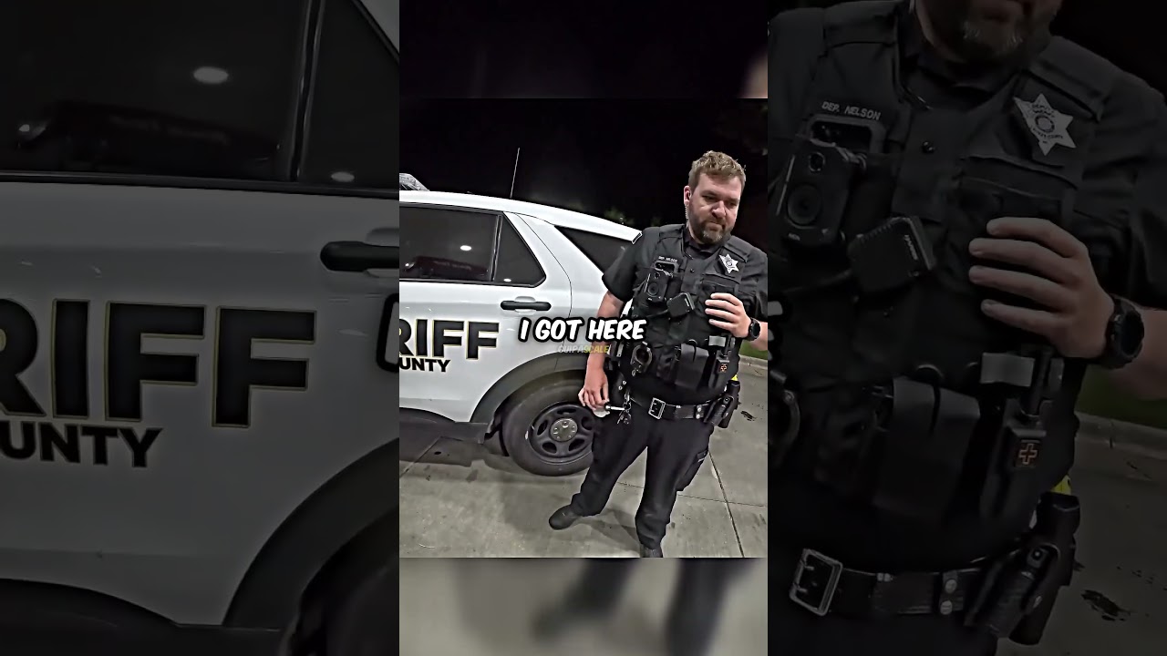 Cop Confronts Biker