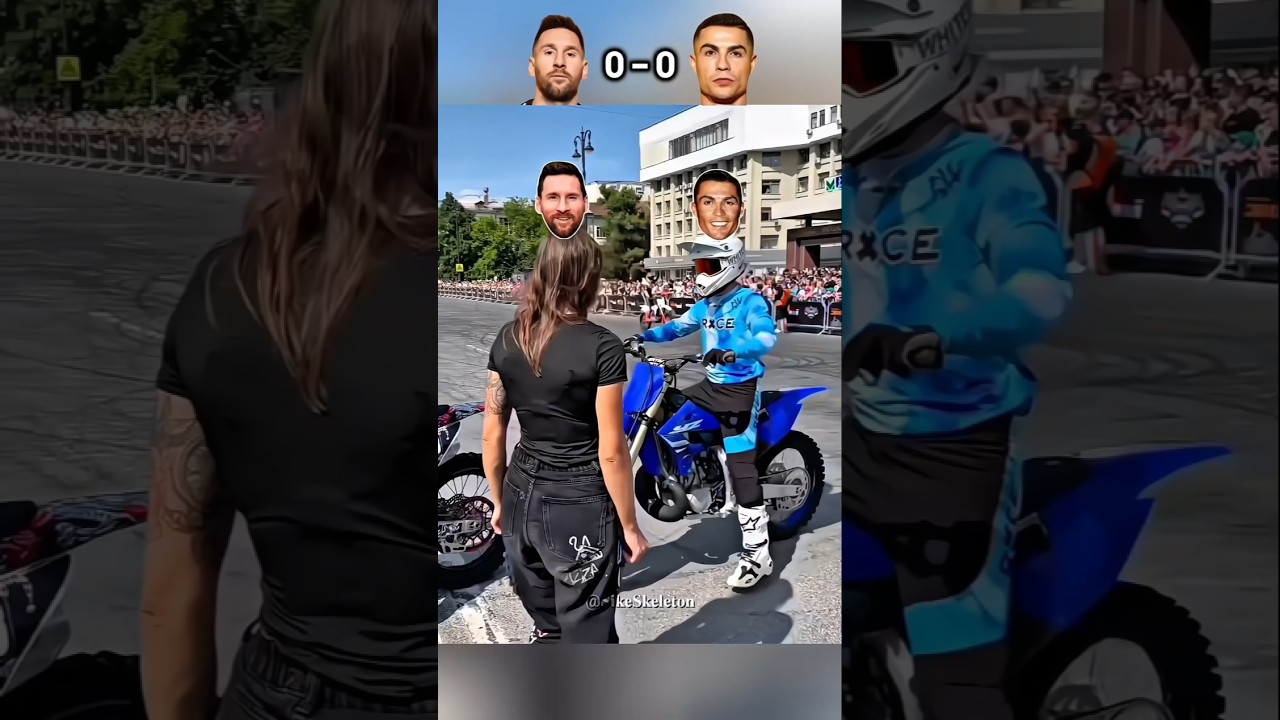 Ronaldo vs Messi Who Wins? #ronaldo #messi #football #shorts