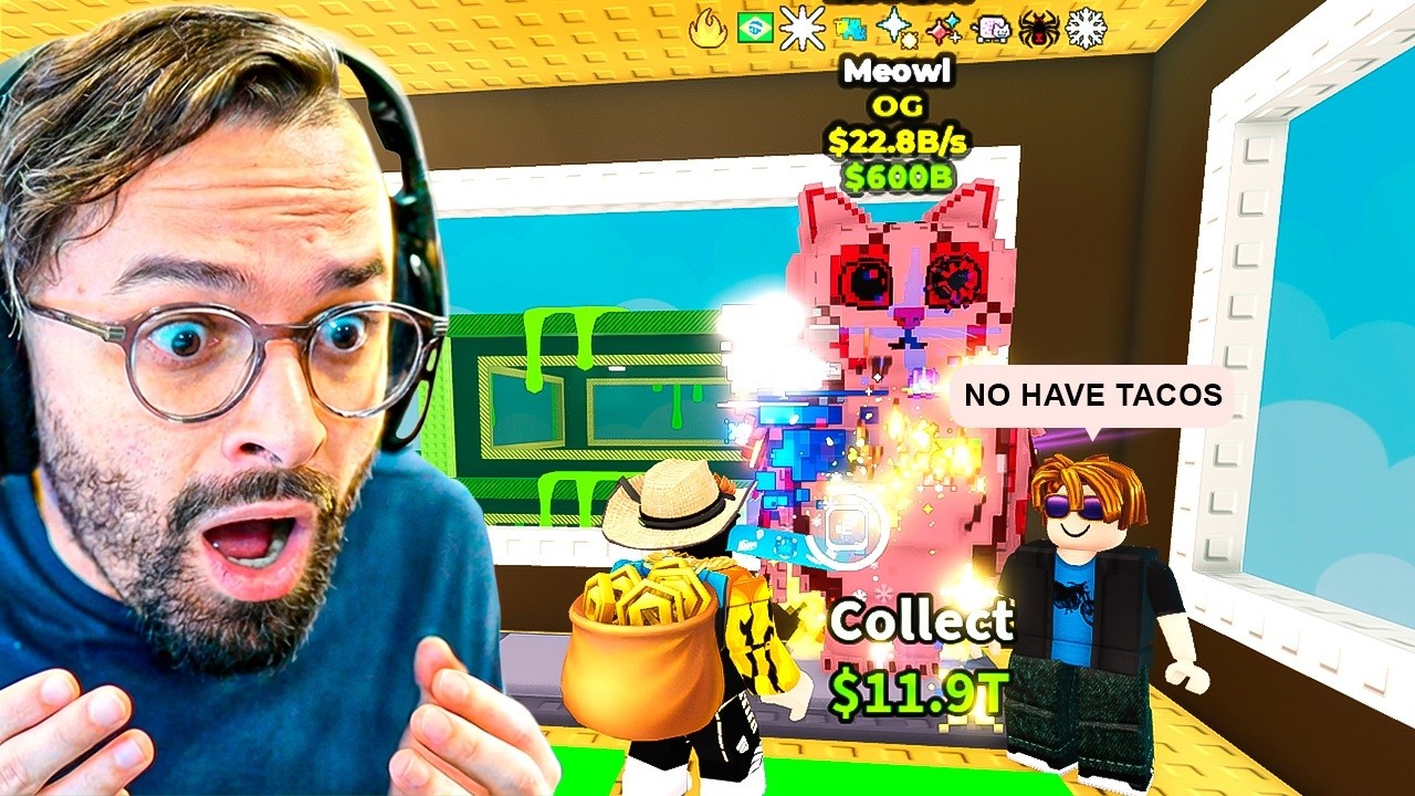 DEPOIS DE 9 MESES JOGANDO… FINALMENTE ENCONTREI O PET MAIS RARO DO BRAINROT 😳🔥