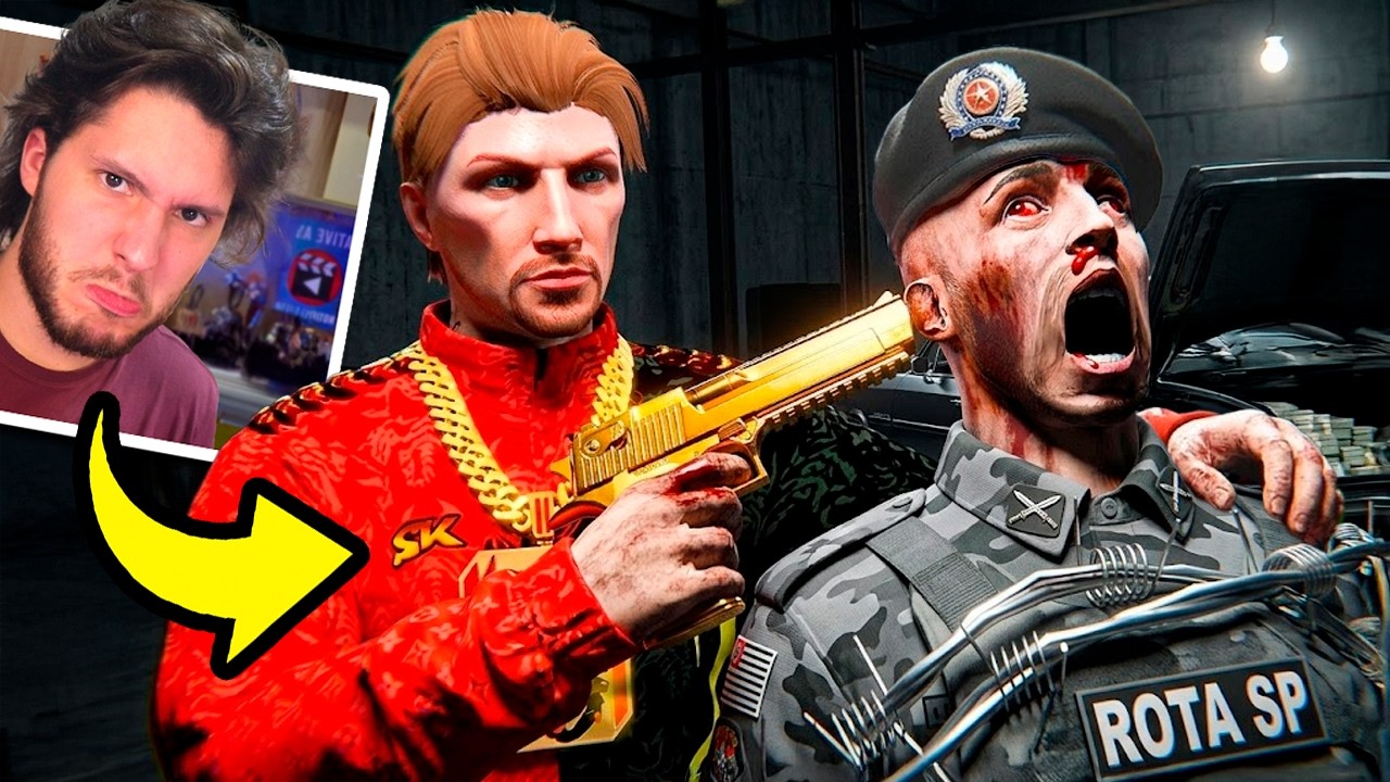 Sequestrei POLICIAIS pra GANHAR DINHEIRO no GTA 5 RP!!
