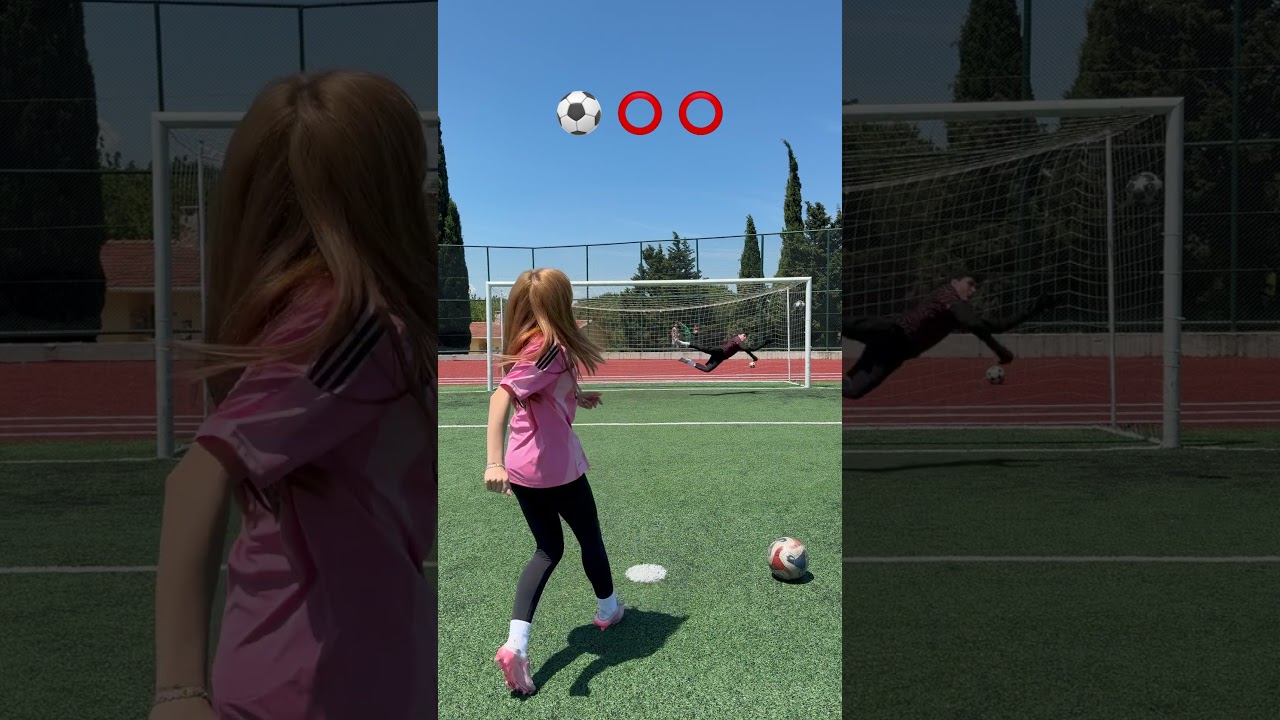 3 PENALTIDAN KAÇ TANESİNİ ATARIM?  #challenge #football #futbol #shorts #shortvideo #fyp #fypシ