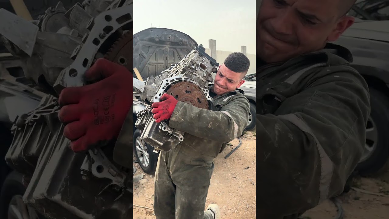طلعت الماتور من جوّا السيارة ومشيت فيه I Pulled a Car Engine OUT and Walked Away 😳