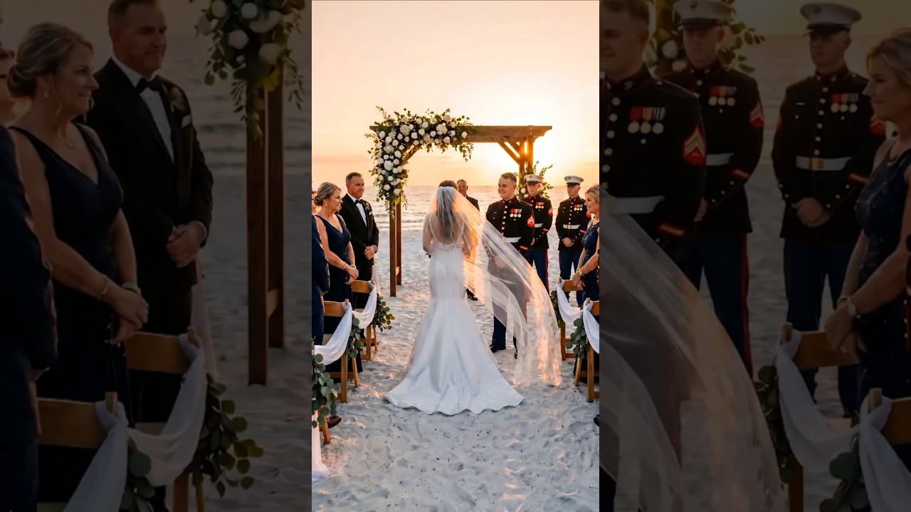 Tiny Hero Saves the Bride's Big Day 🌊👰 #shorts