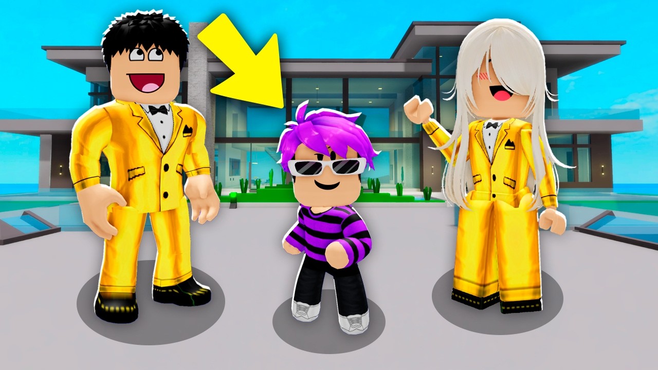 FUI ADOTADO PELA FAMÍLIA MILIONÁRIA! (Brookhaven)