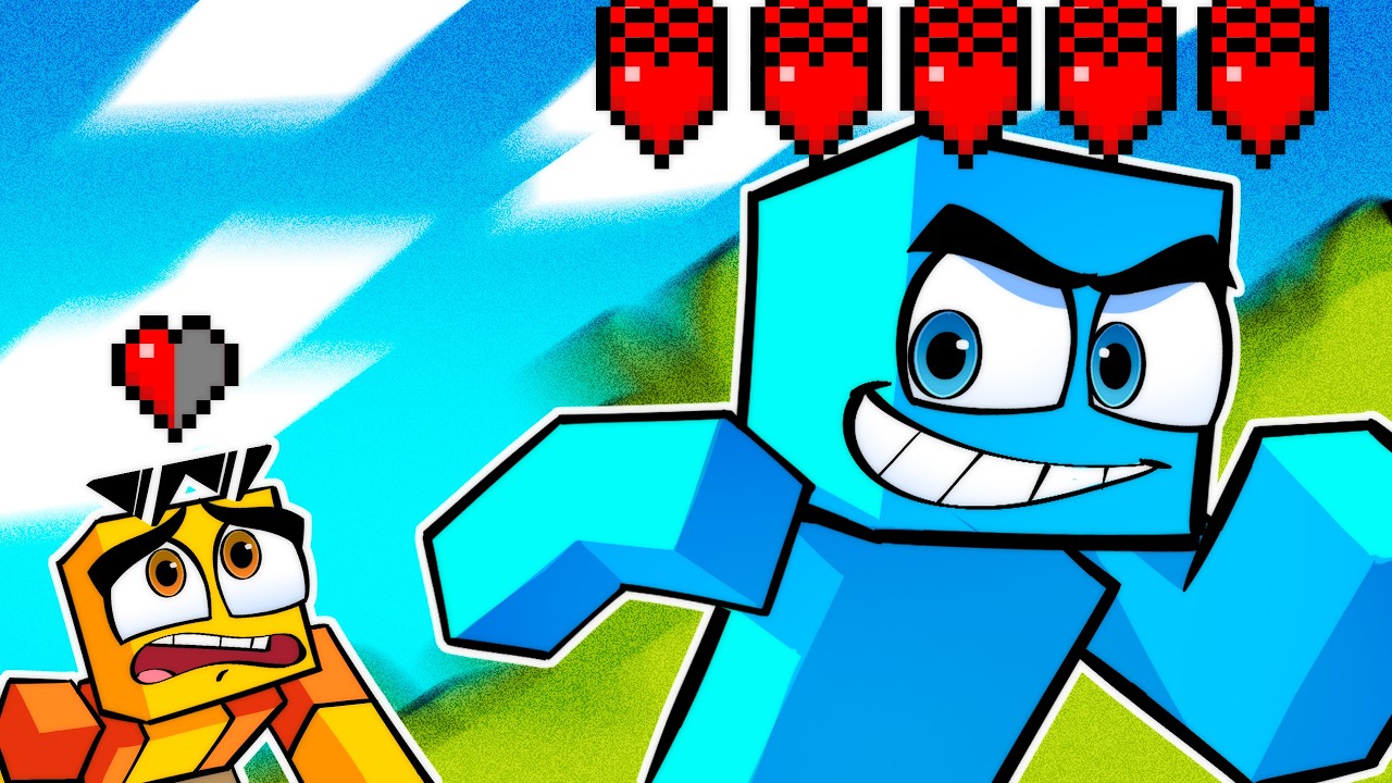 Vida = Velocidade no Minecraft!
