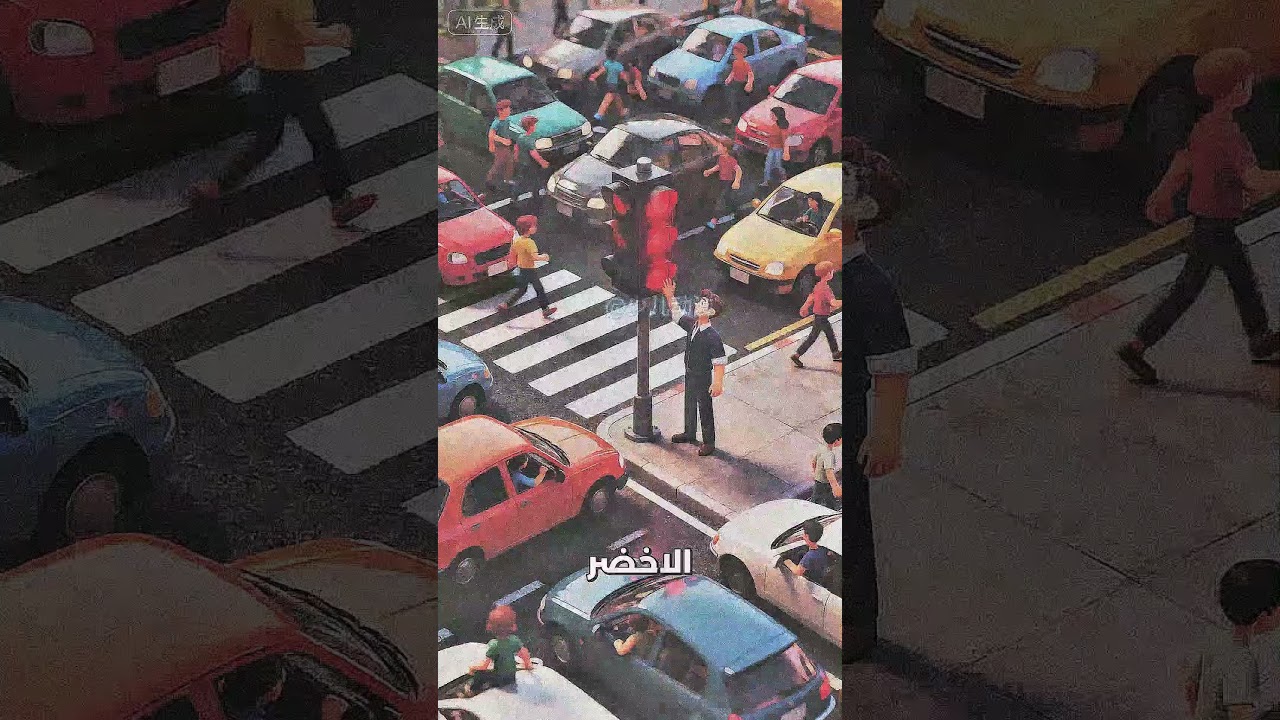 شاهدوا سبب تسرب اللون الأحمر ❤️