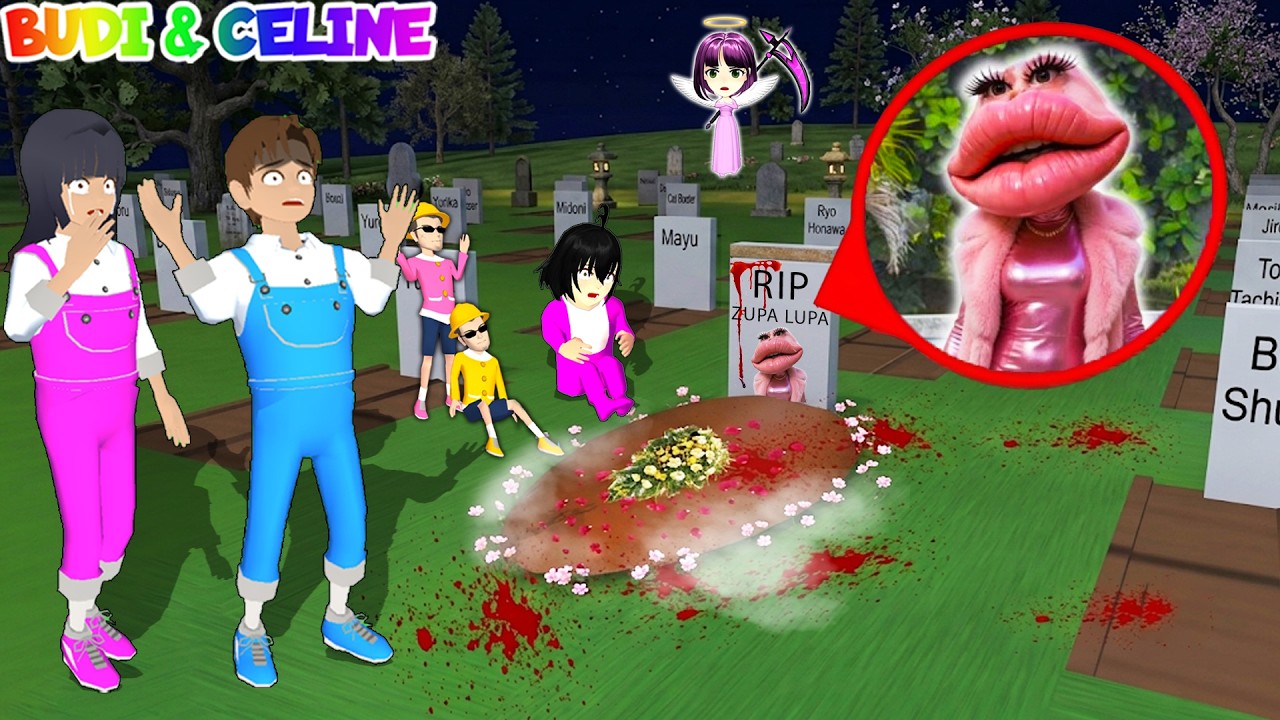 Yuta Mio Menemukan Kuburan Zupa Lupa Di Kota Sakura 😱 | Sakura School Simulator