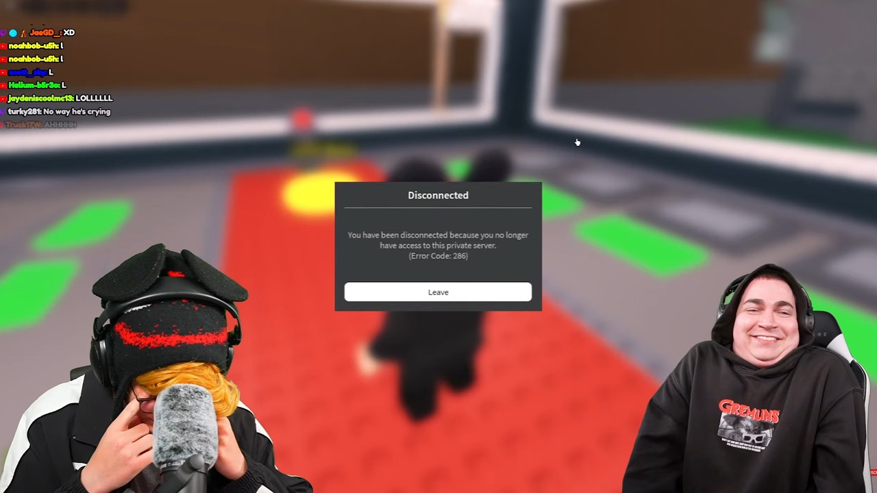 making kreekcraft cry