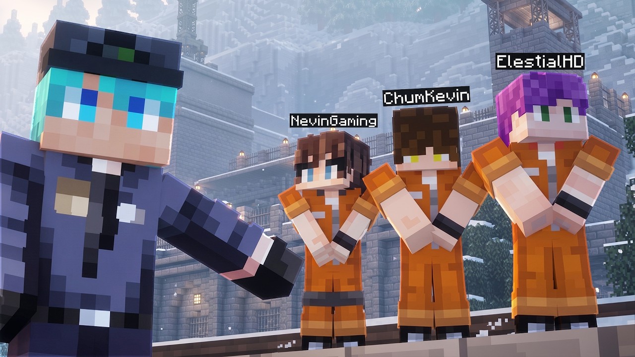 Gw Jebak 5 Youtuber Ini Di Dalam Penjara Minecraft!
