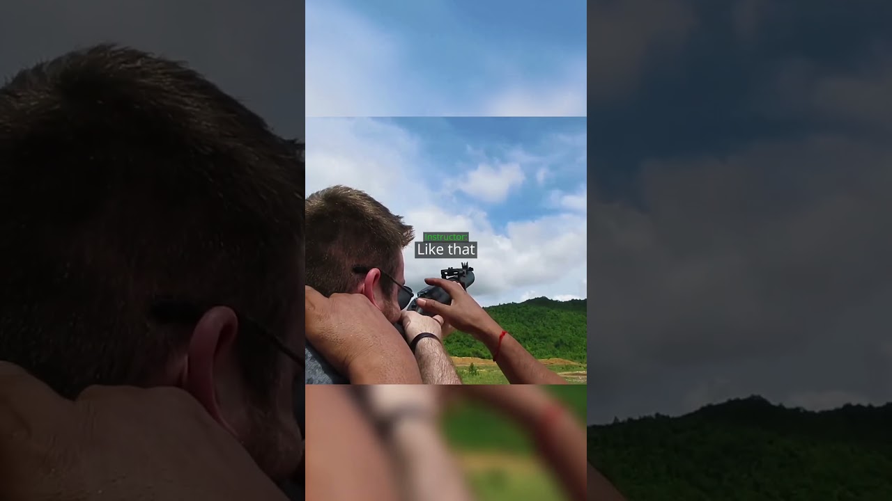 Firing an M79 "Blooper"!