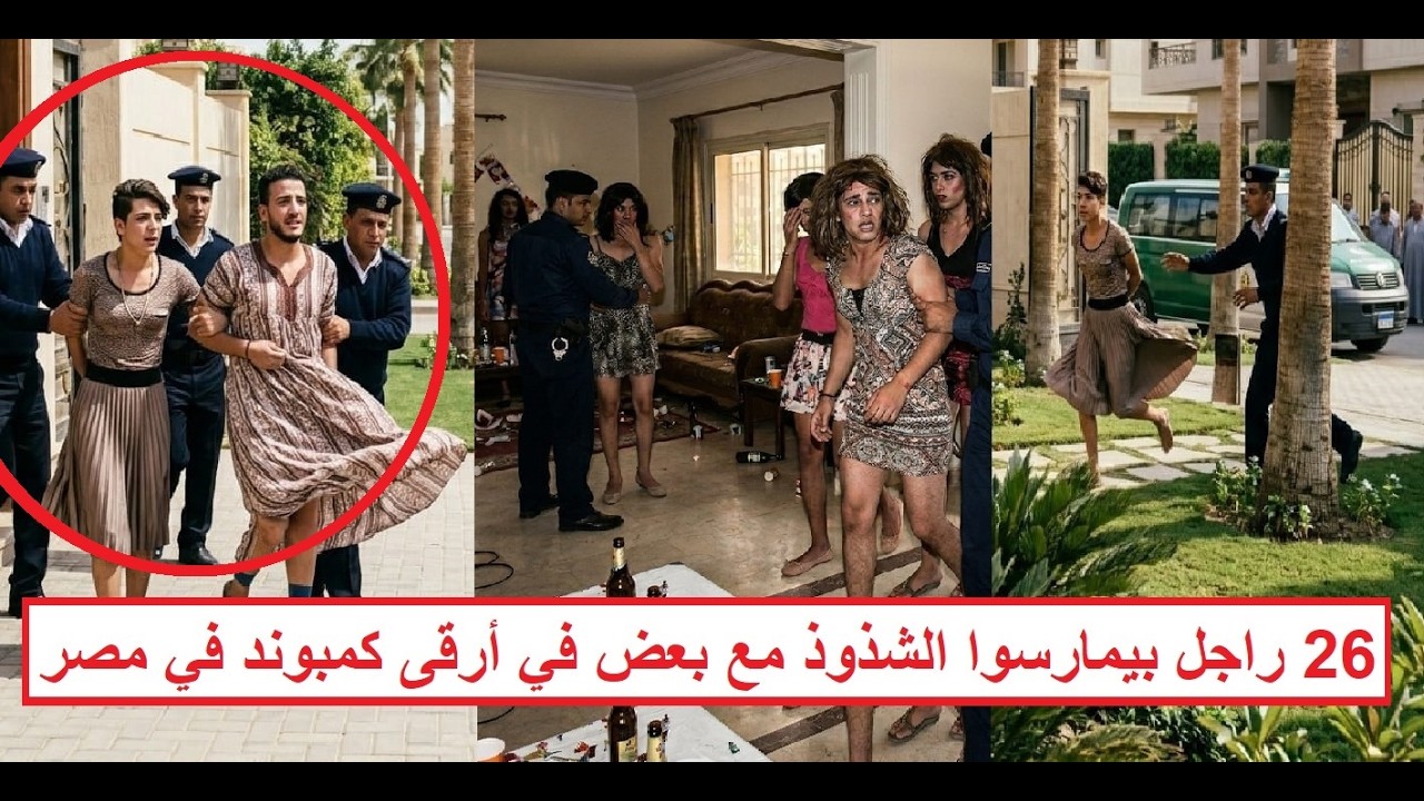 «26 راجل لابسين قمصان نوم وبيجروا والشرطة بتجري وراهم» ماذا حدث في حفل كمبوند أكتوبر؟