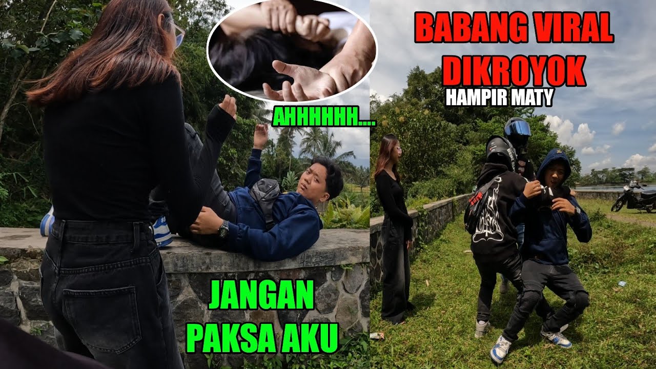 BABANG VIRAL GALAU MAU DI PEEKAOS SAMA TUNANGANNYA