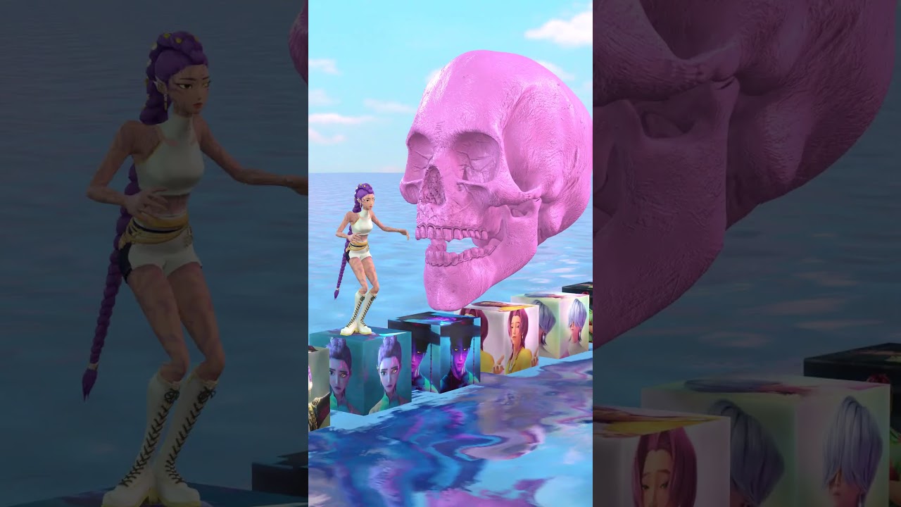 Rumi Play Music Rainbow 5 #shorts #animation