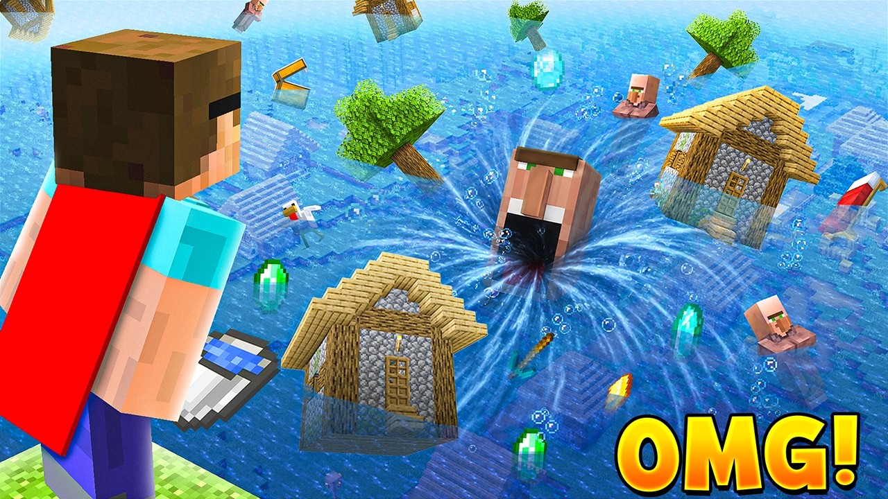 Why I Flooded My Entire World in Minecraft!?