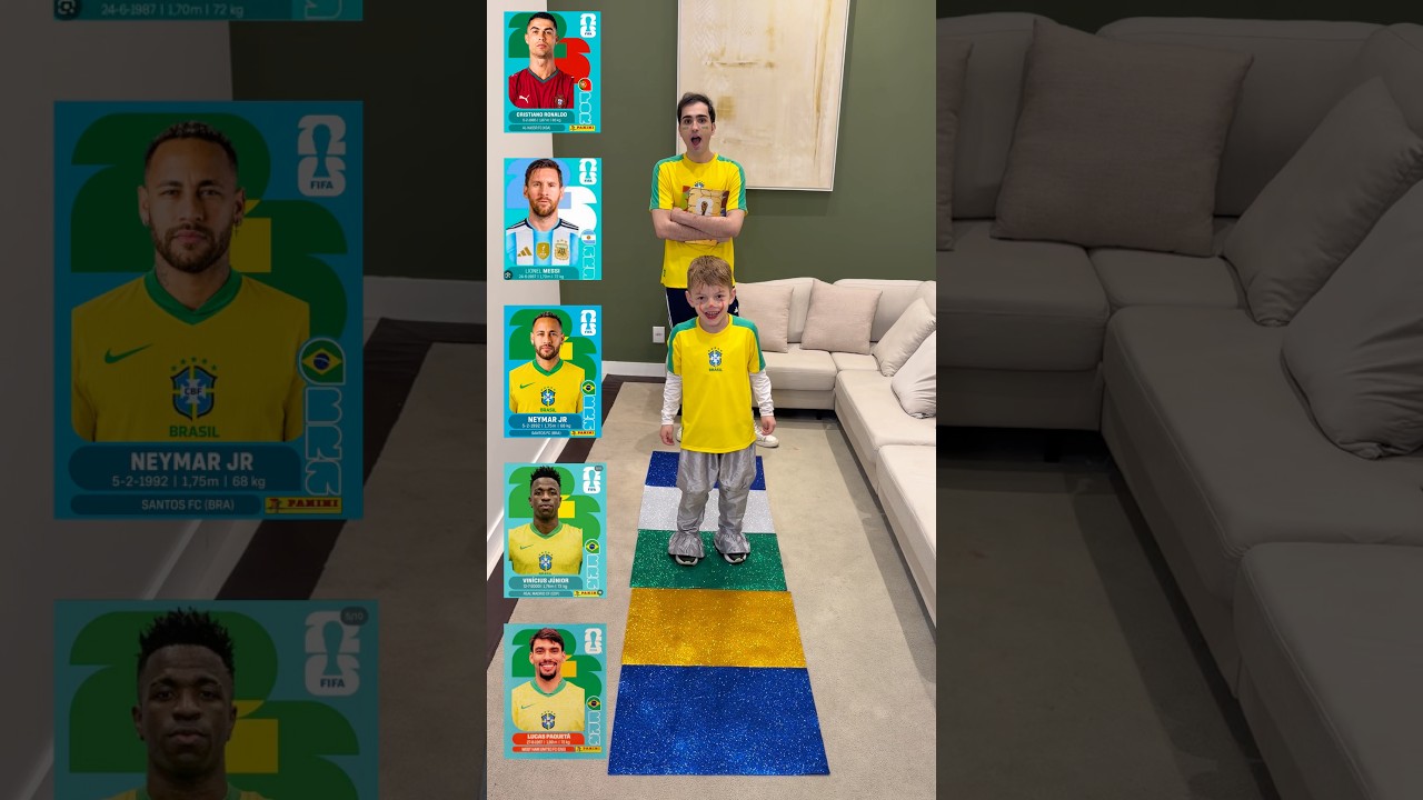 JOGO DA MEMÓRIA JOGADORES DA COPA 2026 #Shorts #SummerOfGoals