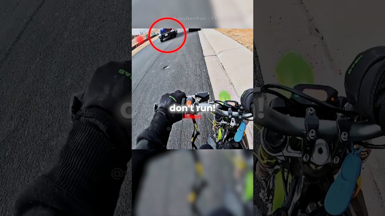 Cop Pulls Over Kids on E-Bikes… Then Decides THIS! 😱 @BabyBeeRon