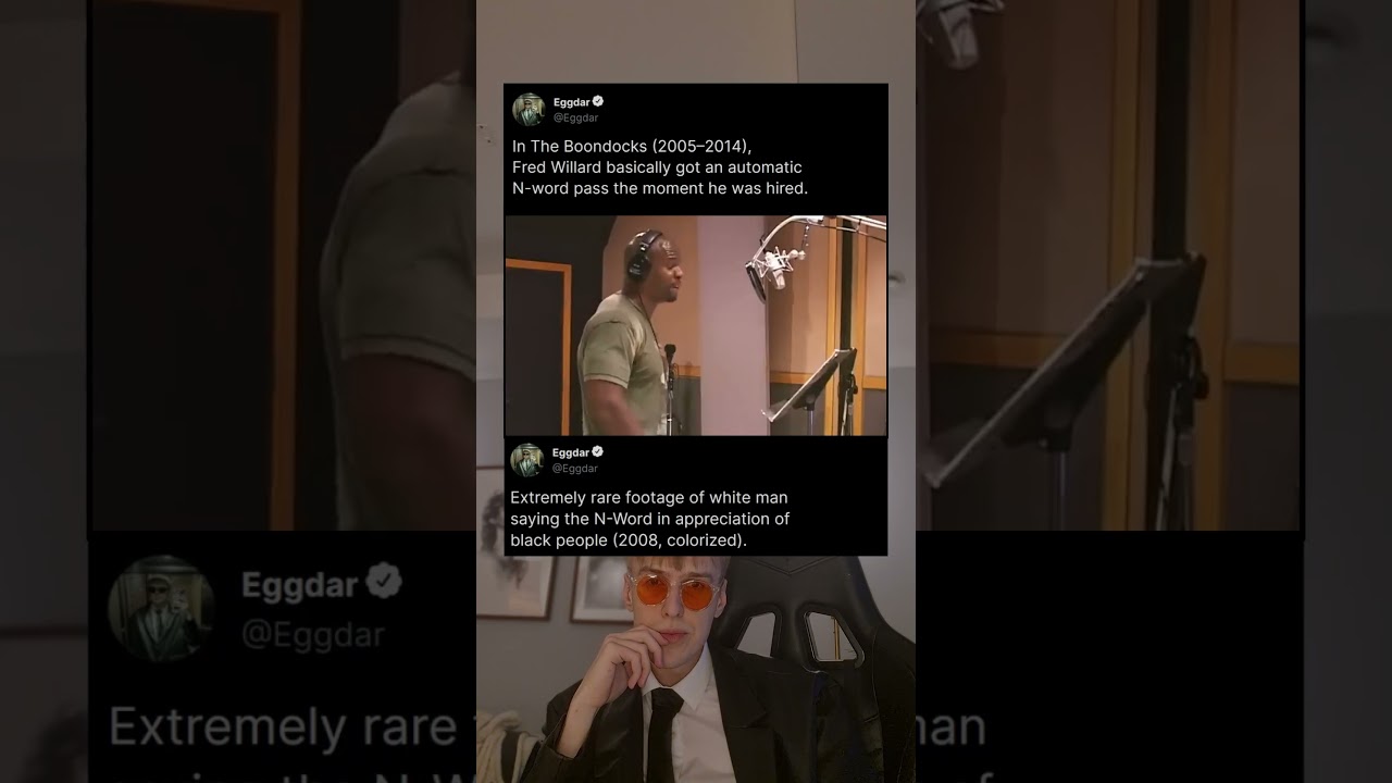 In The Boondocks (2005-2014), Fred Willard basically got an automatic N-word pass the moment he was - Published by Eggdar