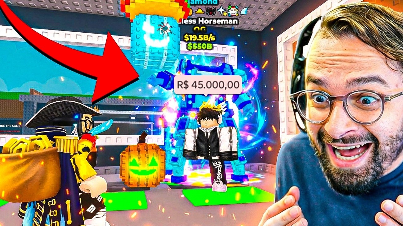 FIZ A MAIOR TRADE DA HISTÓRIA DO BRAINROT… 40 MIL REAIS 😳🔥