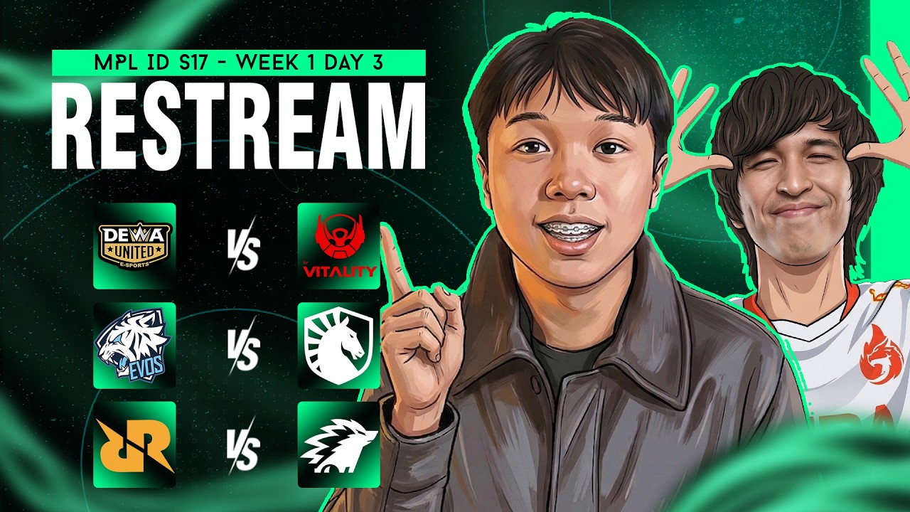 MELIHAT AKSI MANUSIA SUPER!ONIC VS RRQ MPL WEEK 1 DAY 3|Topup di Lumi9.id