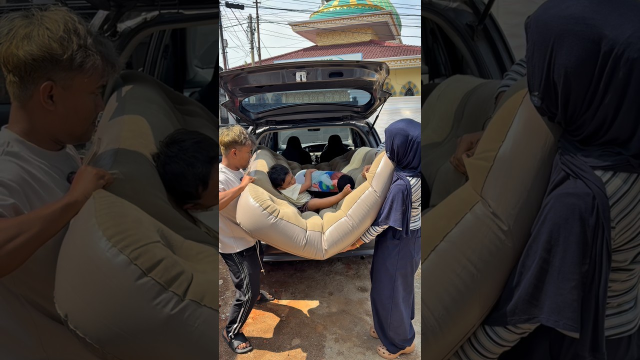 Pindah kasur ke mobil