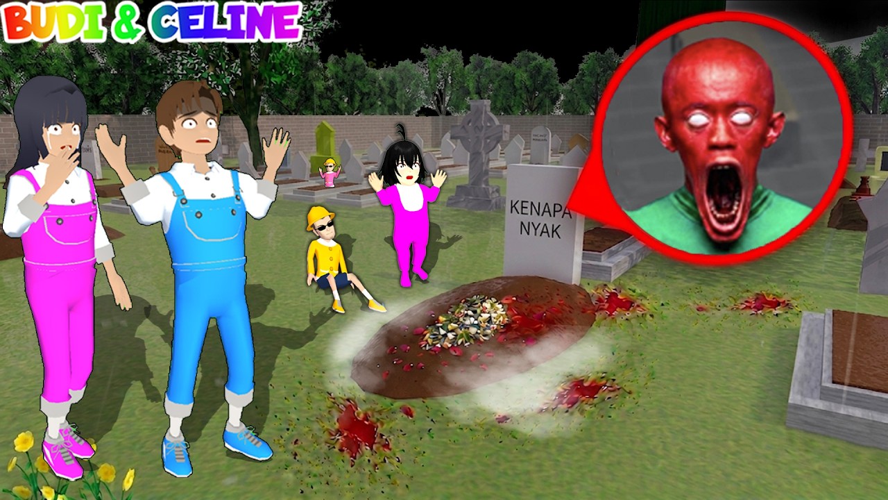 Yuta Mio Menemukan Kuburan KENAPA NYAK Di Kota Sakura 😱 | Sakura School Simulator