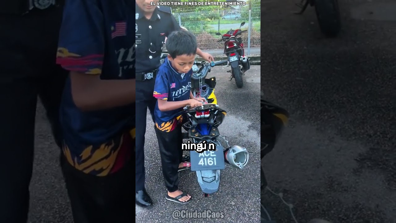A primera vista, parecía una moto real 😳🔥