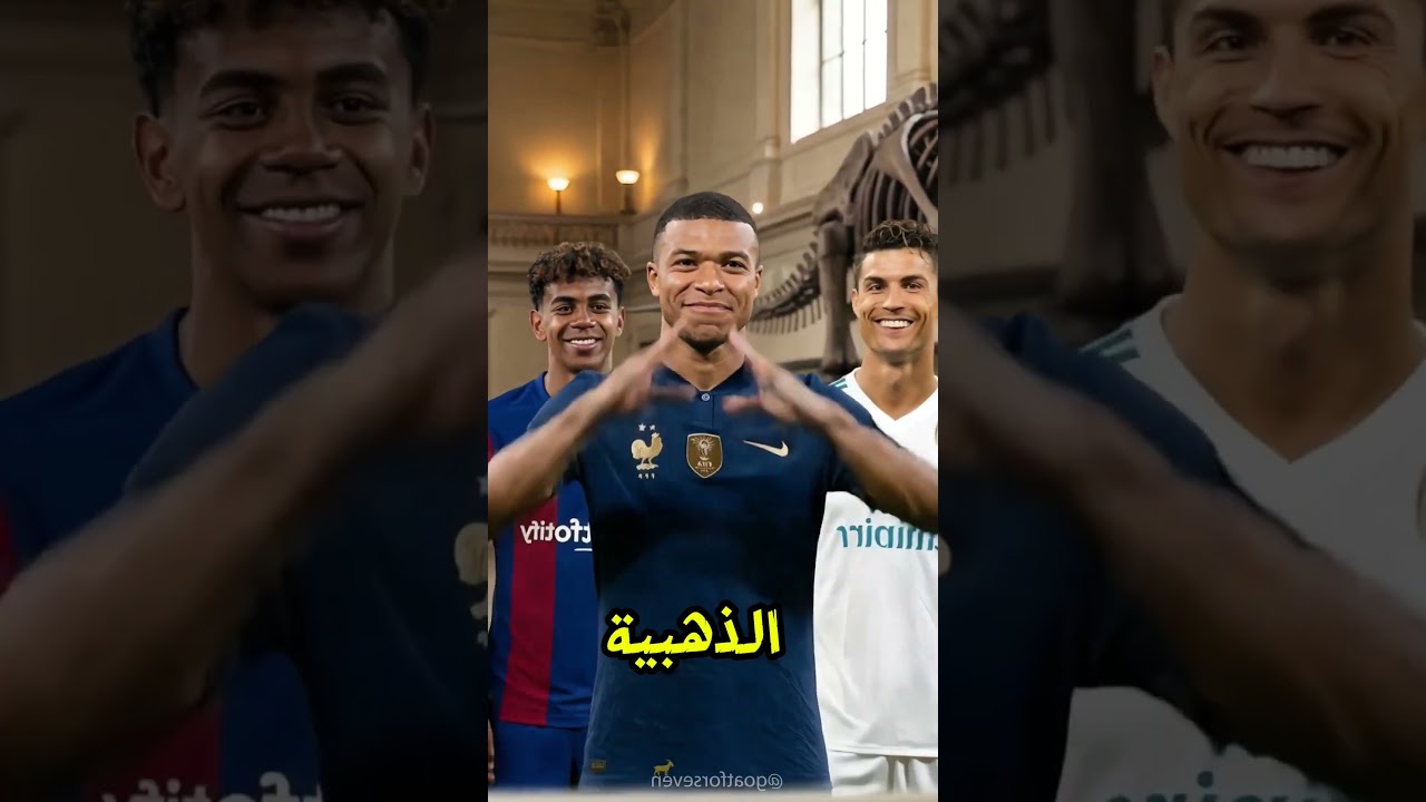 نيمار رسم رونالدو وهالاند وامبابي🦹‍♀️🦹🦹‍♂️