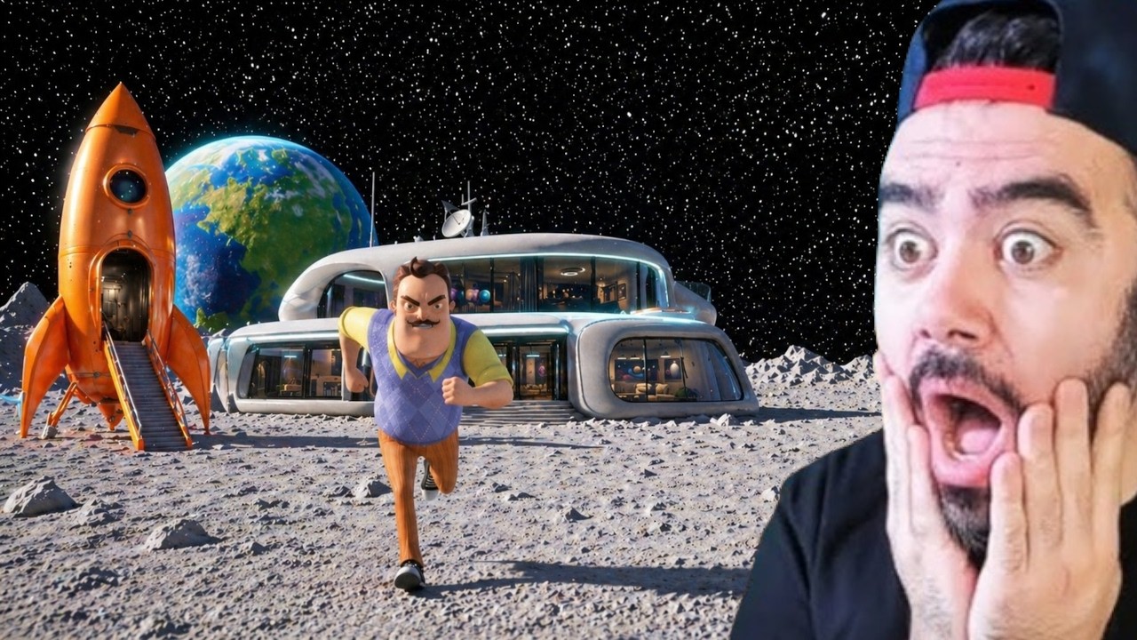 WILSON EVINI UZAYA YAPTI - HELLO NEIGHBOR MODS