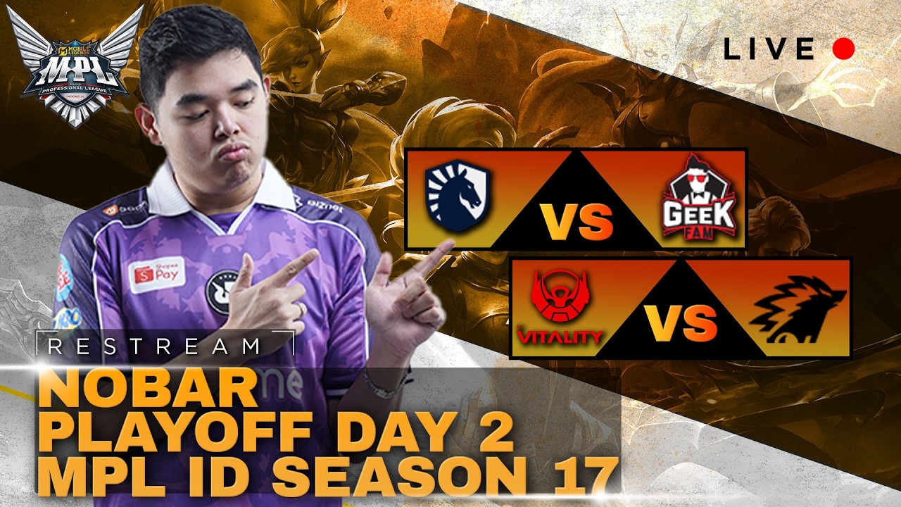 ONIC VS BTR | RESTREAM DAY-2 PLAY OFF MPL ID SEASON 17  #mlbbidcreator