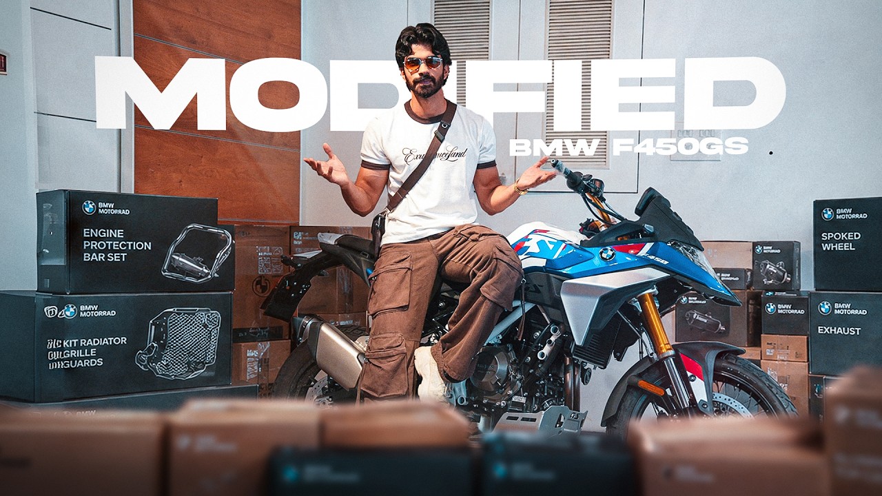 I SPENT 3 LAKH MODIFYING MY NEW BMW BIKE - VLOG 162