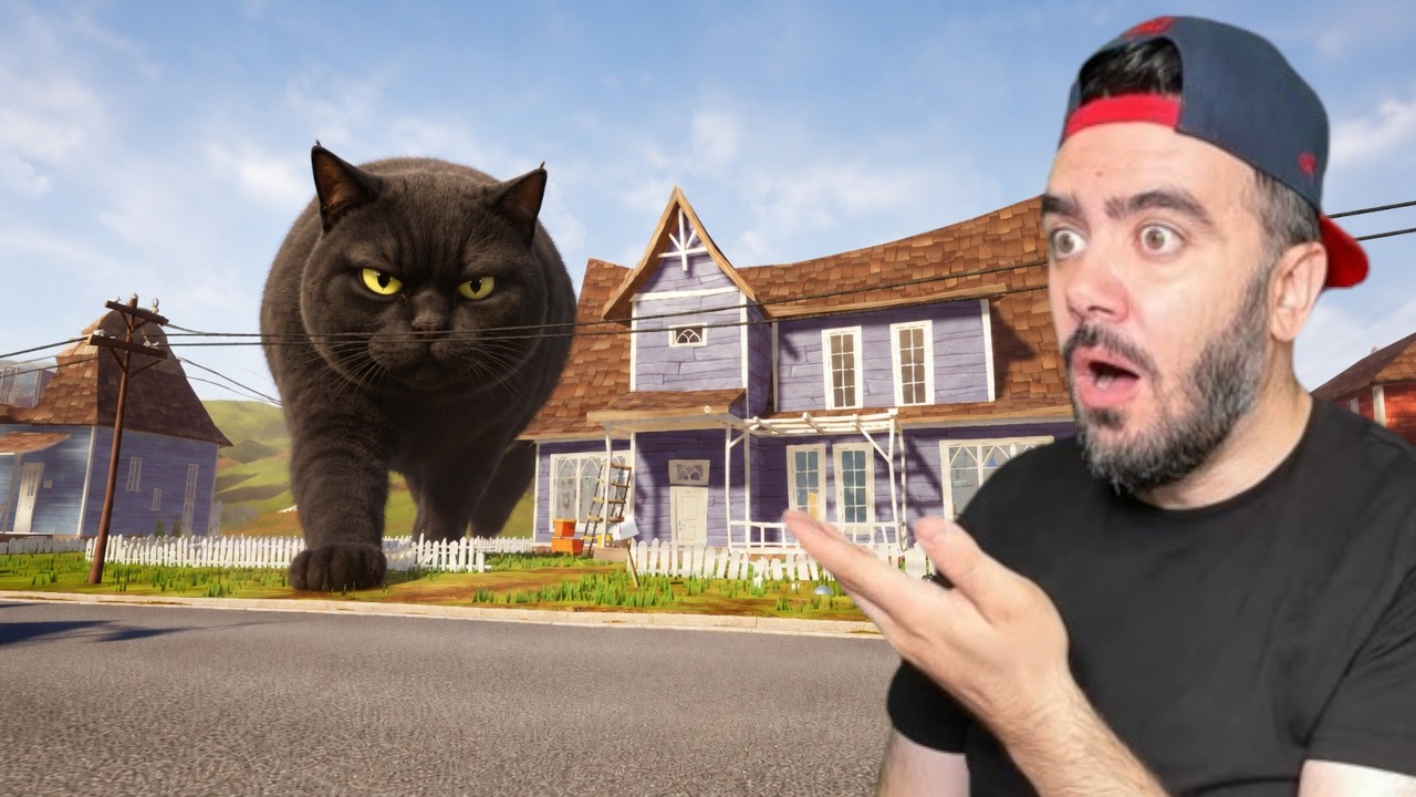 WILSONUN EVINI KEDI ADAM ELE GEÇIRMIŞ - HELLO NEIGHBOR MODS