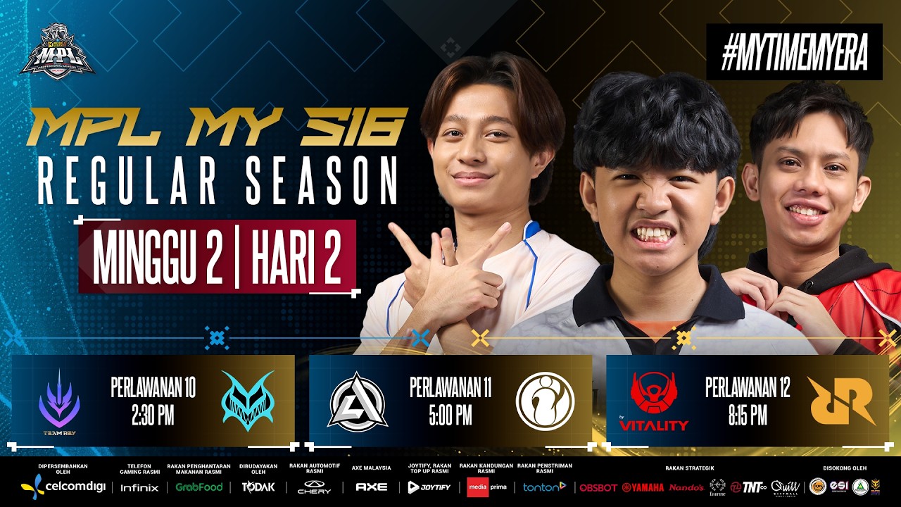 LIVE | [BM] MPL MY Season 18 Minggu 2 Hari 2