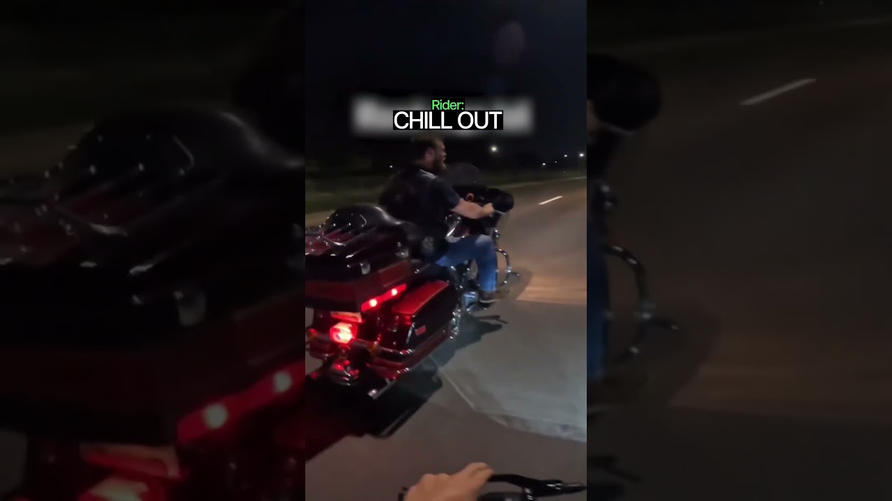 Passing A Patched Rider Goes Wrong