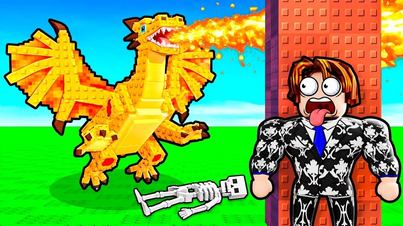 NUNCA ROUBE UM BRAINROT DO DRAGÃO NO ROBLOX 😭😭