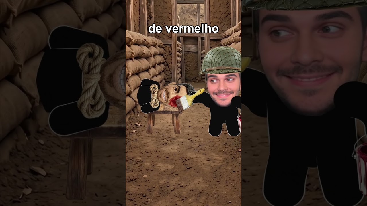 Bonecos na guerra 😅